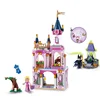 128Pcs Girls Toys Princess Sleeping Beauty's Fairytale Castle action figure Blocks Learning mini Gift Building Blocks stem toys