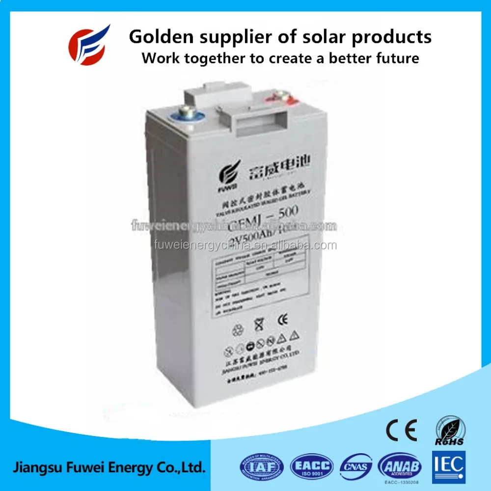 
12V 50ah Solar Deep Cycle AGM Gel Lead Acid UPS Battery 