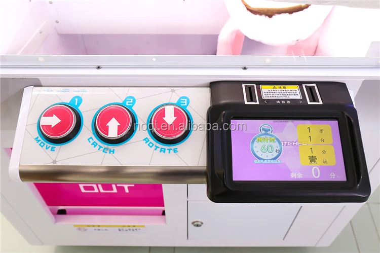 Newest japan claw machines for sale, custom coin operated claw machine game