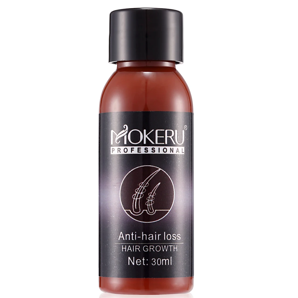 

Mokeru 1pc 30ml Natural organic essence anti hair loss products baldness treatment herbal hair regrowth oil for hair care