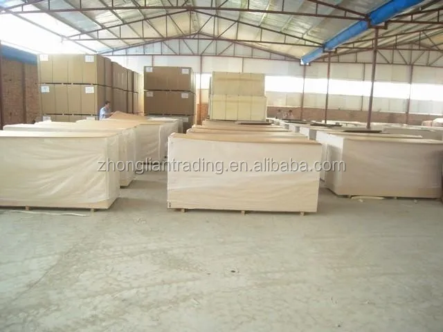 Cheap price waterproof 4mm formica plastic coated pvc coloured plywood sheet manufacturers