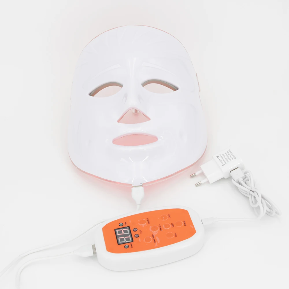 

CE approved LED gene biology light led beauty machine beauty face mask, White