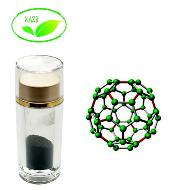 0.5 gram 99.98% High pure C60 Carbon fullerene in glass vial element 6