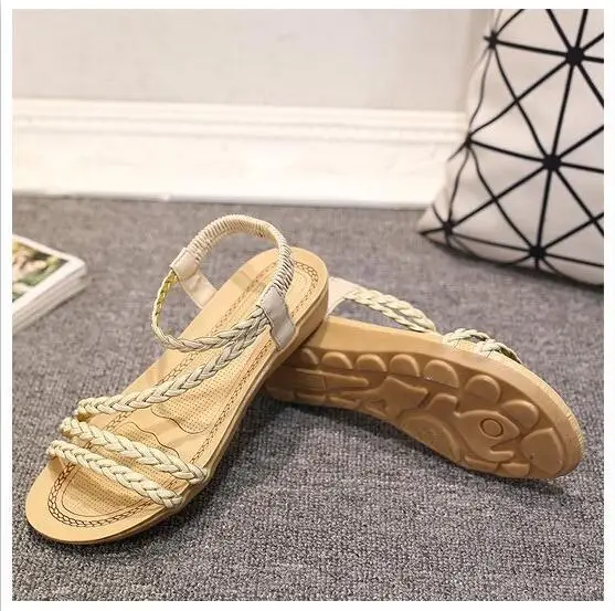 new design flat sandals ladies