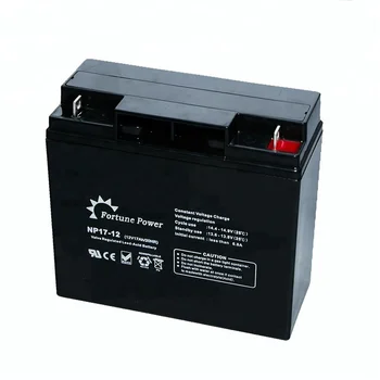 Rechargeable Sealed Lead Acid 6 Fm 17 Battery 12v 17ah 20hr Battery ...