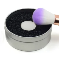 

Hottest sale sponge make up brush cleaner with box