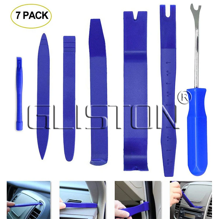 7 Pcs Auto Door Panel Removal Tool Nylon Door Panel Tool Kit Auto Trim ...