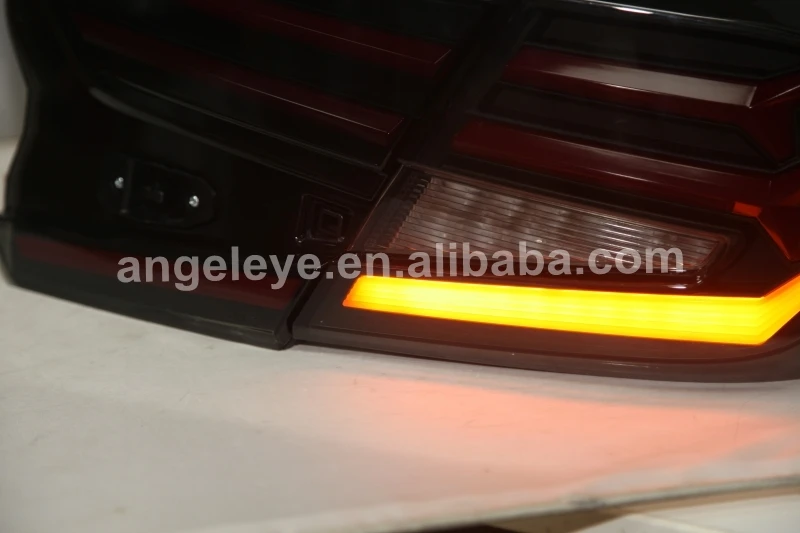 Tenth Generation LED Strip Tail Light led rear light For Accord G10 for Honda 2017-2019 Smoke Black