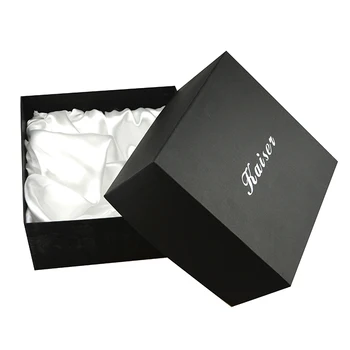 10x10 Large Black Gift Boxes Wholesale Custom Logo Square Gift Paper ...