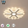 Wholesale retail healthy led lighting snow flower designs kids room bedside ceiling light