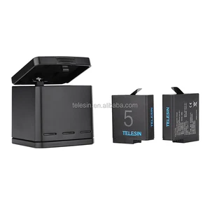 TELESIN Charger & 2 Batteries GoPro Hero 5 6