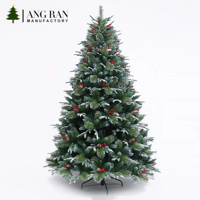 
Wholesale High Quality PE PVC Christmas tree Mixed Artificial Christmas Tree for indoor outdoor decoration 