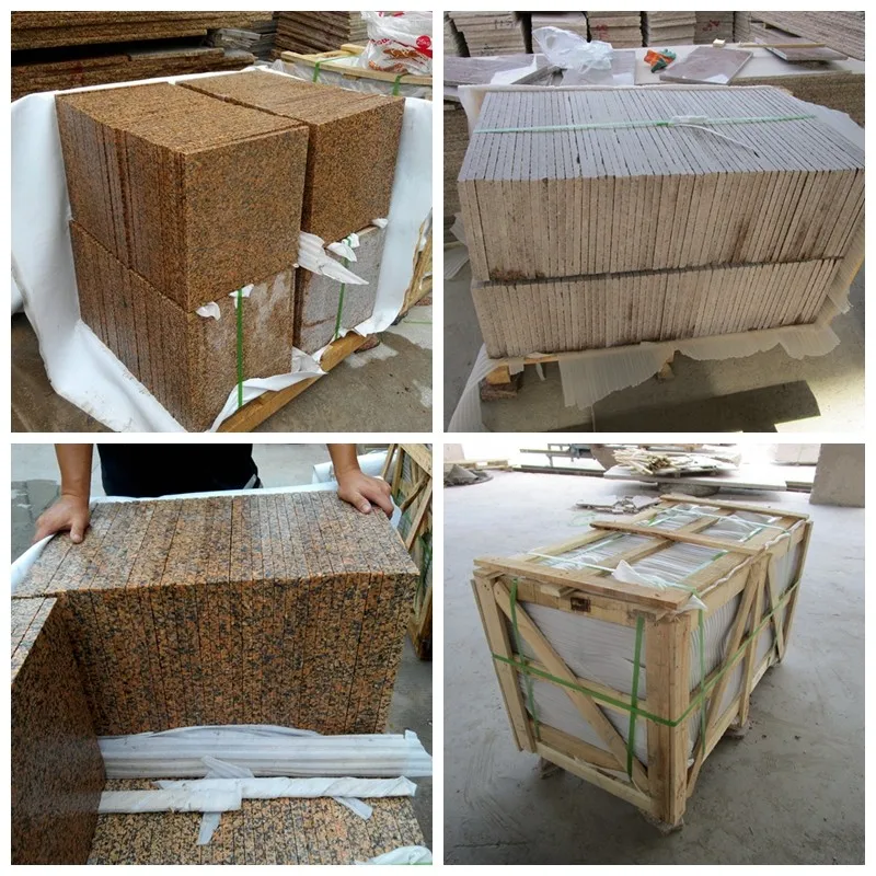 Tân cương Tianshan Red Granite Sàn Gạch