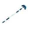 water flow through soft bristle extend car wash brush