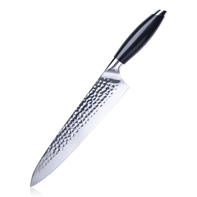 

High Quality Forged 440C Steel  Chef Kitchen Knife with G10 Handle