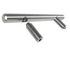 Hole Center | SOLID Stainless Steel, Bar Handle Pull with A Fine-Brushed Satin Nickel Finish | Kitchen Cabinet Hardware