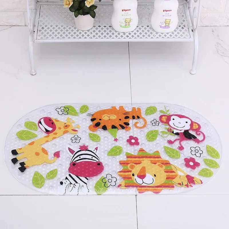 Charmcci 800104 Baby Bath Mat Durable Mildew Mold Resistant Pvc Bath