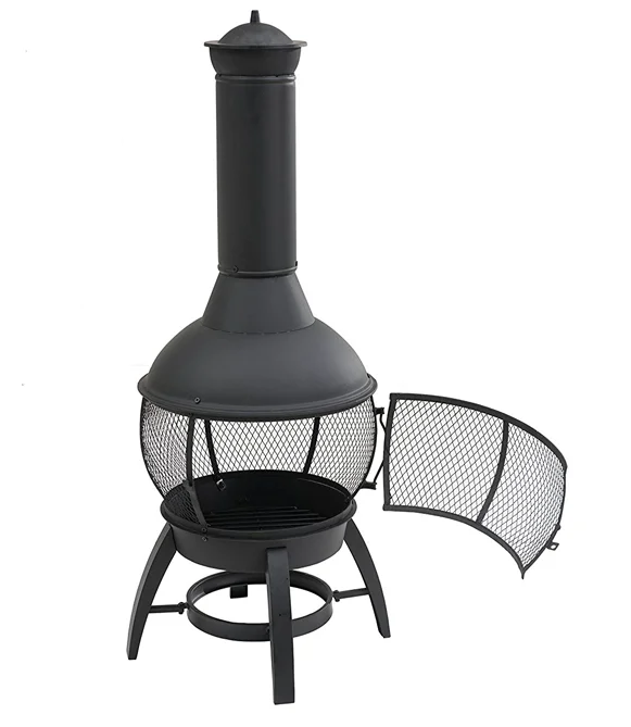 

Modern Antique Pyramid Metal Sphere Fire Pit