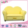 2 Seat kids sofa with toy drawer mini children sofa for kids bedroom furniture