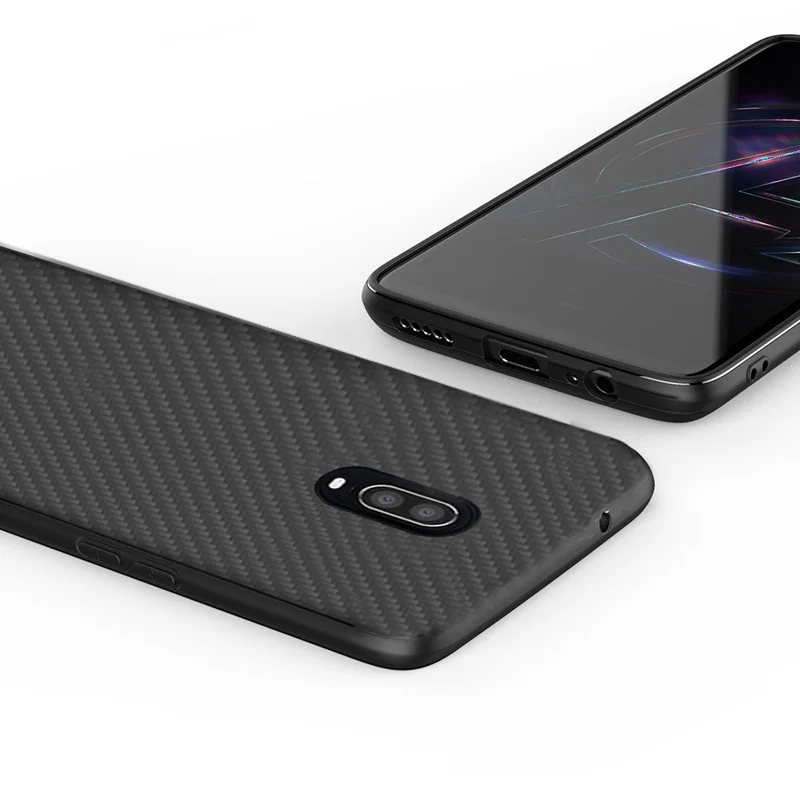 Aramid fiber case Cover For oneplus 6T Protective Shell Back Case