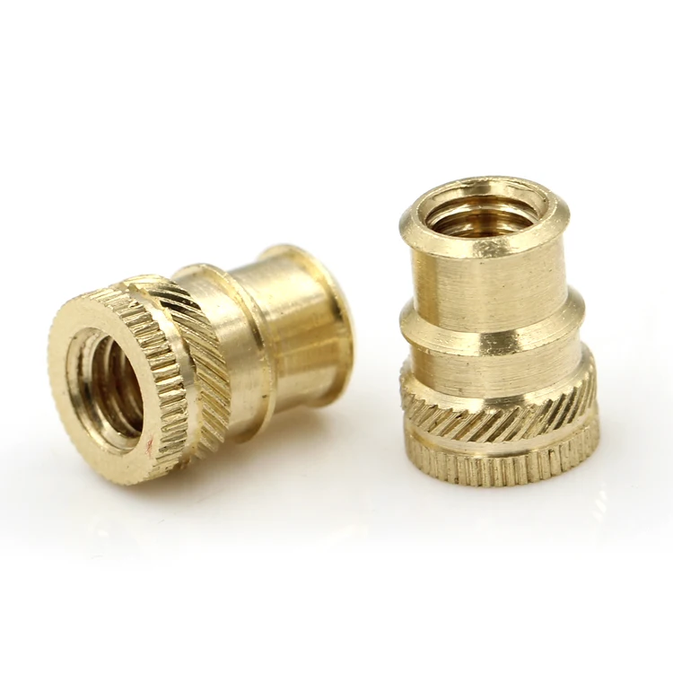 Custom High Quality OEM/ODM DIN brass female threaded insert m3 m4 m5 m6 nut