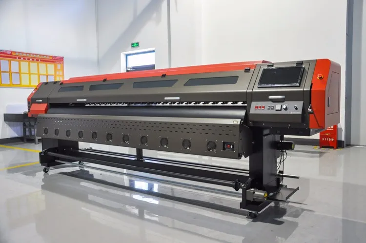 Wit-Color Digital Inkjet Printer Ultra star 3302 Roll to Roll solvent Printer