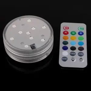 Image of Smoking Accessories Submersible round home decoration Led Hookah Light Base