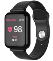 

New B57 color screen smart bracelet heart rate blood pressure oximeter step motion call reminder Bluetooth waterproof bracelet