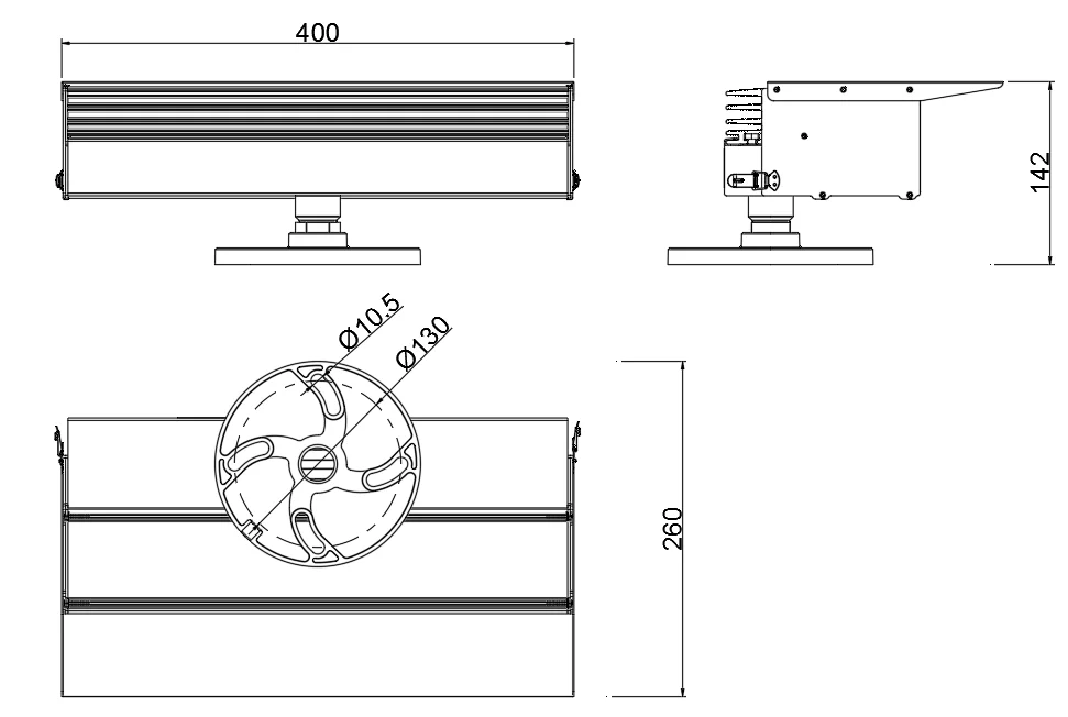 ICAO Annex 10lux White LED helipad flood lights supplier