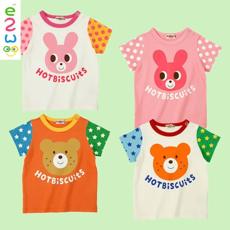 
Wholesale Animal Printing Pattern Clothing Newborn Baby T-Shirt 