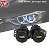 Online shopping E90 40W aes g1 double angel eye hid projector lens for BMW E90 E91 with 8 crees xbd angel eyes headlight