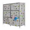 Single Non-woven Portable Folding Canvas chest of drawers