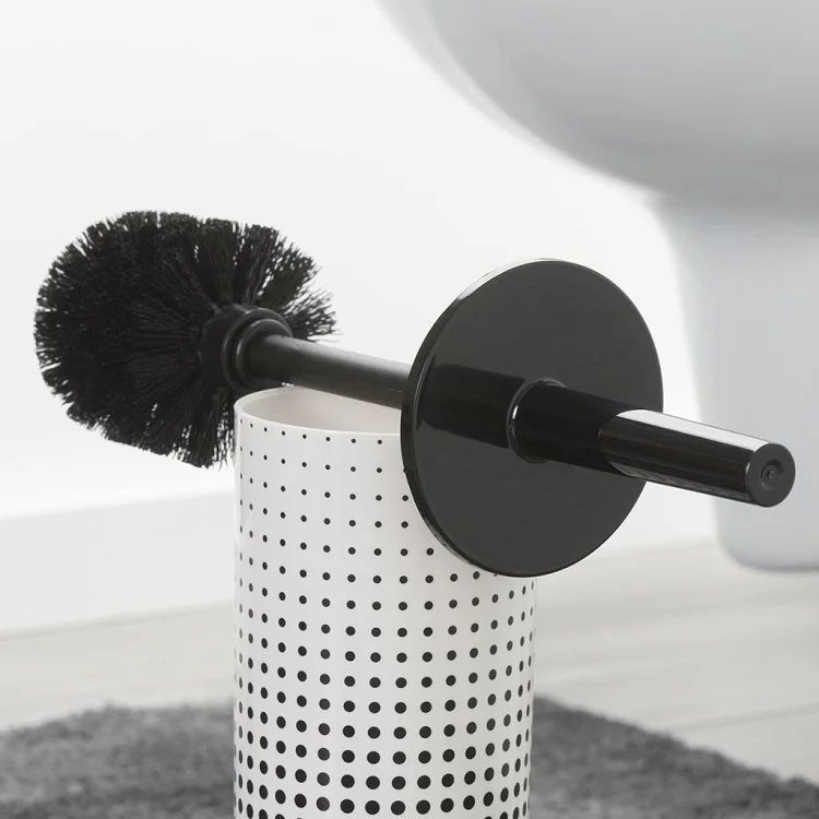 Customized Polyresin Toilet Bathroom Accessory Set With Toilet Brush Holder