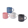 Customized holiday gifts royal fine coffee mugd porcelain tea mug with handle