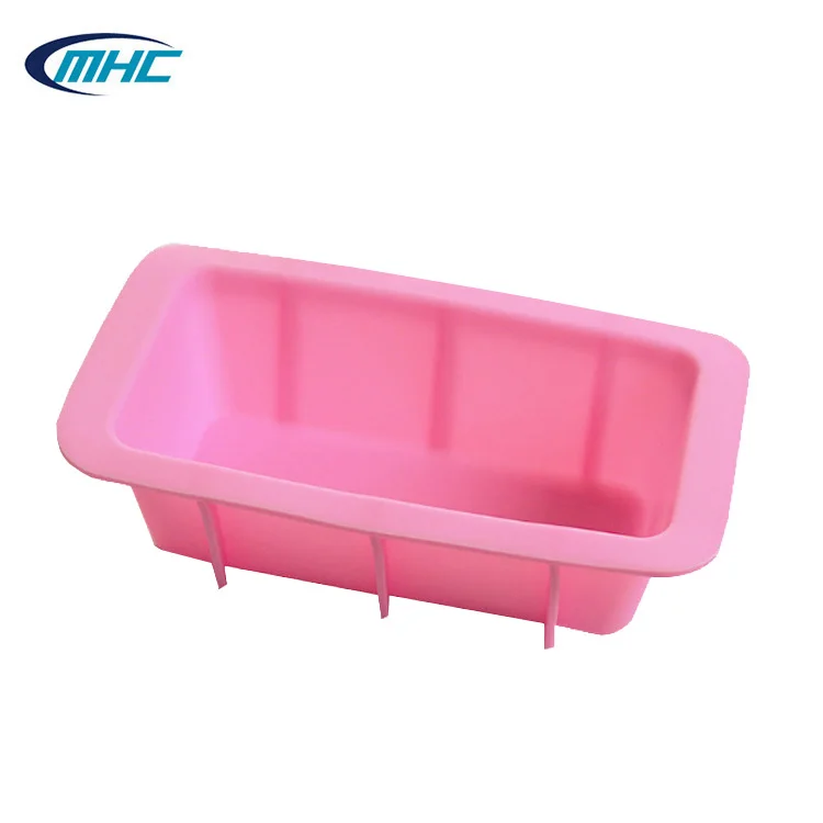 

Rectangle Loaf Silicone Cake Mold Soap Mold for cake decorating, Customized color