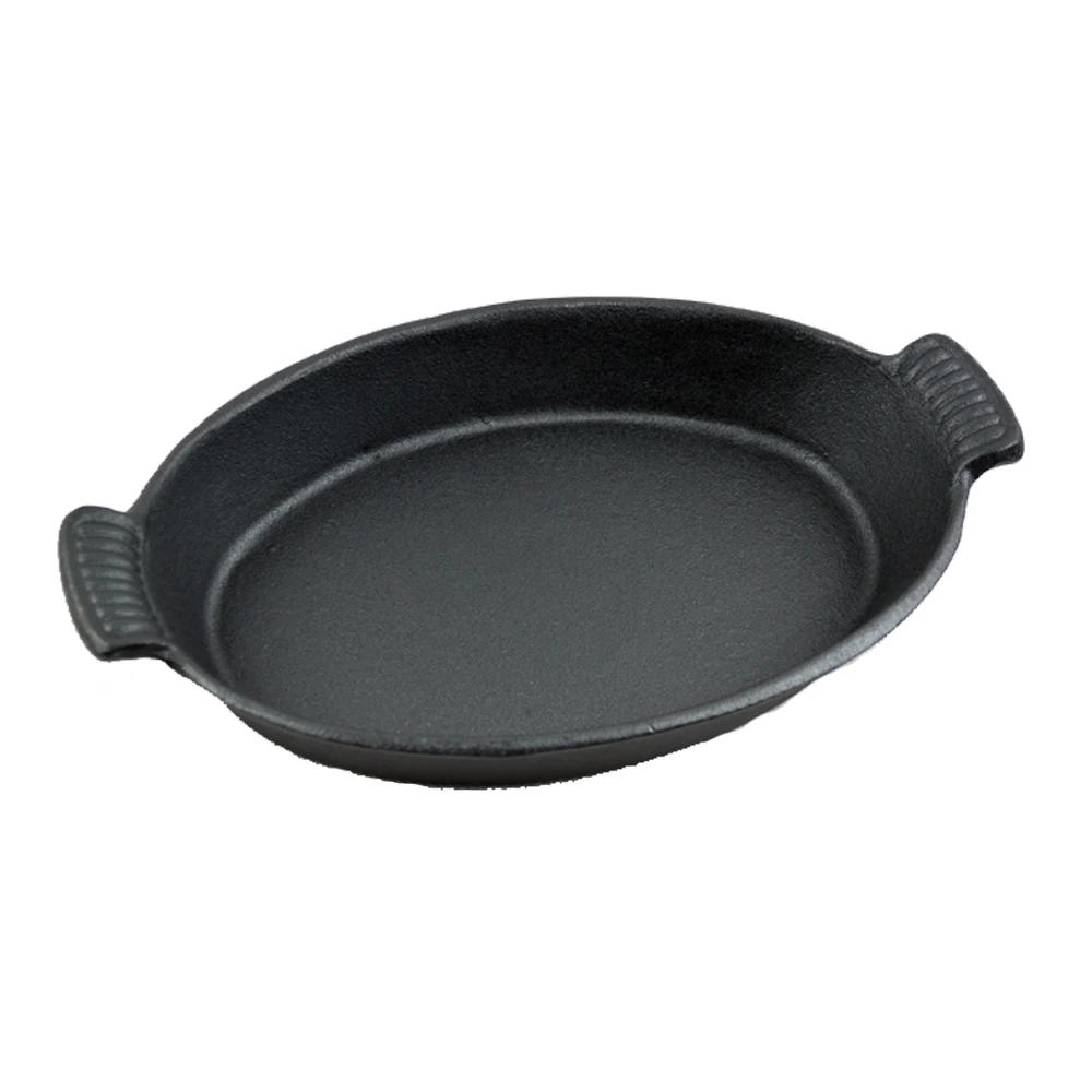 Nonstick Vegetable Oil Preseasoned Cast Iron Fish Shaped Baking Pan