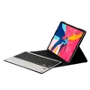 Aluminum Alloy Bluetooth Keyboard Leather Cover Plastic Case for iPad Pro 12.9(2018)