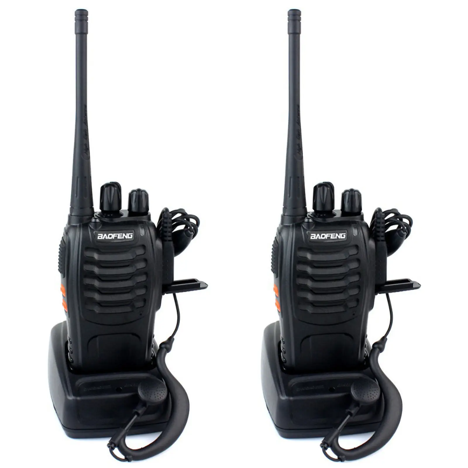 

baofeng bf 888s two way radio Handheld Transceiver Portable Radio wireless intercom BF-888S walkie talkie UHF 400-470MHz, Black