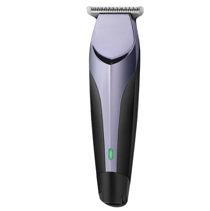 

New designed professional rechargeable cordless professional salon private label beard hair trimmer electric hair clipper, Sliver and black