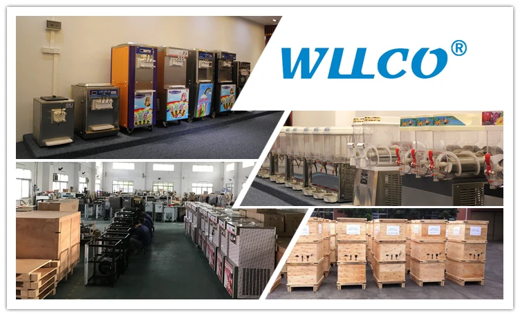 commercial with GN Pan thailand fry fried ice cream machine