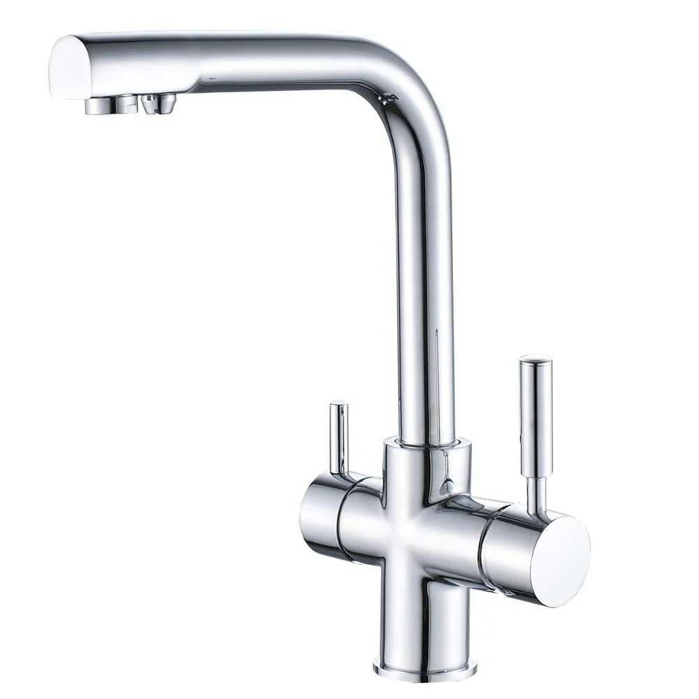 No 23610 Desk Mounted Chrome Brass Kitchen Faucet Health Water