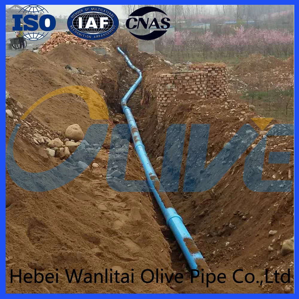 
pvc-o agricultural irrigation pipe 
