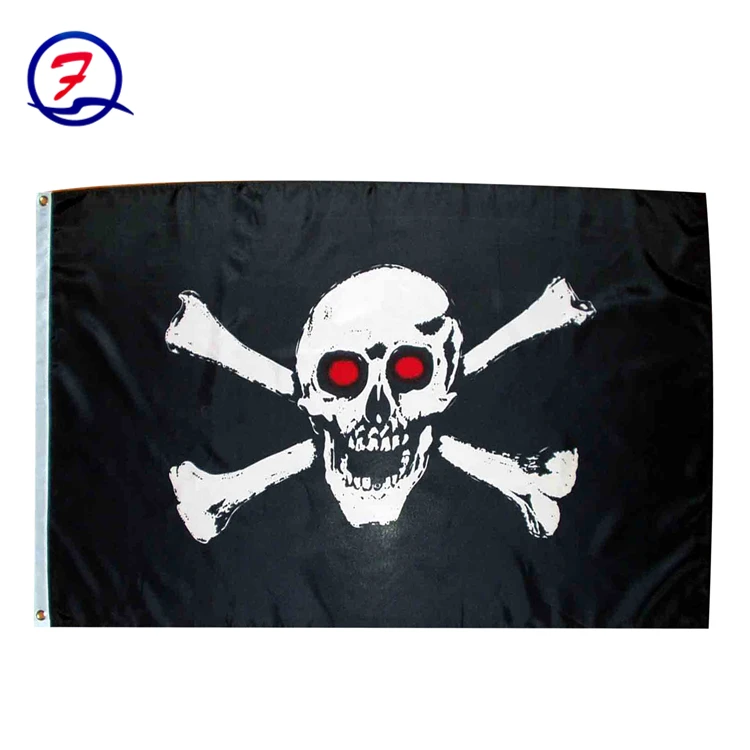 Skeleton Pirates Flag Jolly Roger Signal Flag Buy Boat Ship Flag