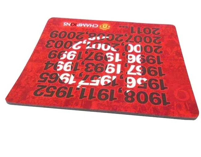 Tigerwings china supplier promotion hard top plastic pvc mouse pad manufacturer