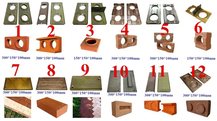 NEWEEK 2-25 model small manual clay brick making machine price in india