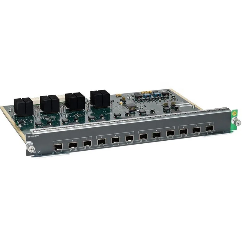 

Original CiscoWS-X4712-SFP+E 12 port Fiber Optic Switch Network Switch Module Card