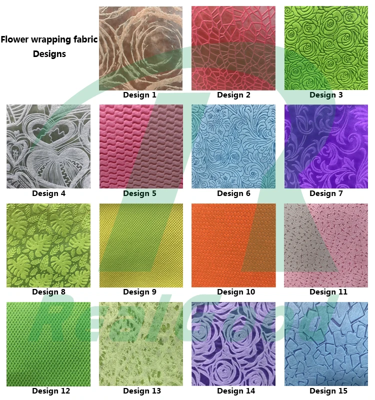 idea bond non woven fabric roses food wrapping tissue paper