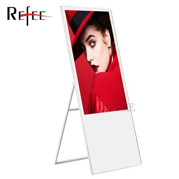Advertising Remote Manage Digital Roll Up Banner Screen With 43