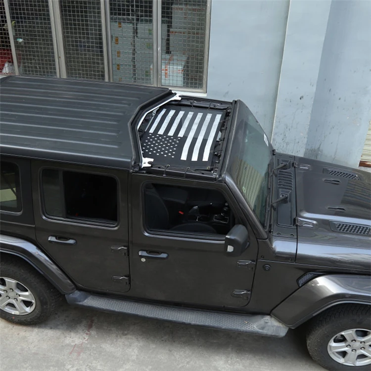 Roof Mesh Bikini Top Cover For Jeep Wrangler JL