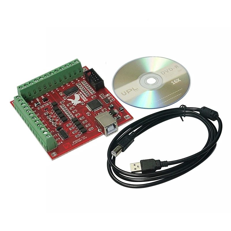 USB MACH3 100KHz Motion Controller Karte Breakout Board für CNC-Gravur 